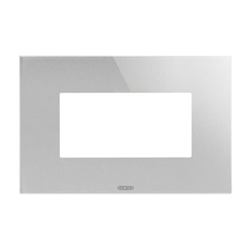 Ramă modulară GEWISS Ice, 4 module, finisaj CH/Titan