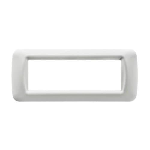 Rama modulară GEWISS Top System, 6 module, albă