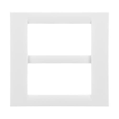 Ramă modulară GEWISS Virna 8, alb, pentru 8 module suprapuse