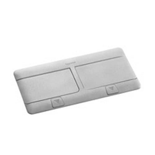 Doză pop-up Legrand, aluminiu, 8 module (2x4), pentru birou