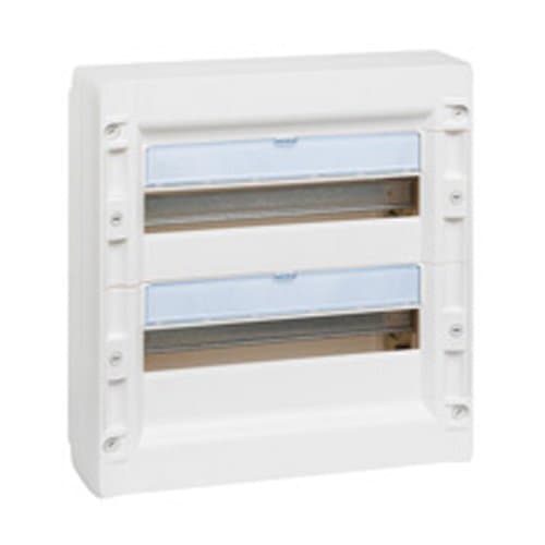 Cofret metalic aplicat 2x18 module, pentru organizarea circuitelor electrice