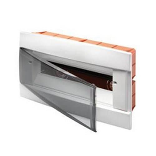 Tablou îngropat GEWISS 12+1 module, IP40, alb