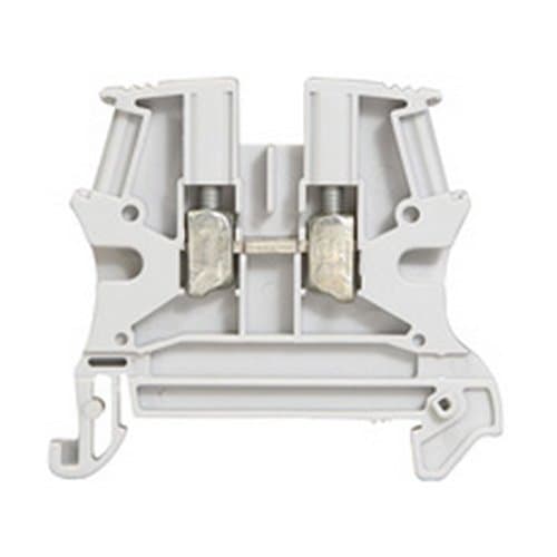 037161 Clema conexiune cu șurub 0.25-4mm, 1in-1out, Gri
