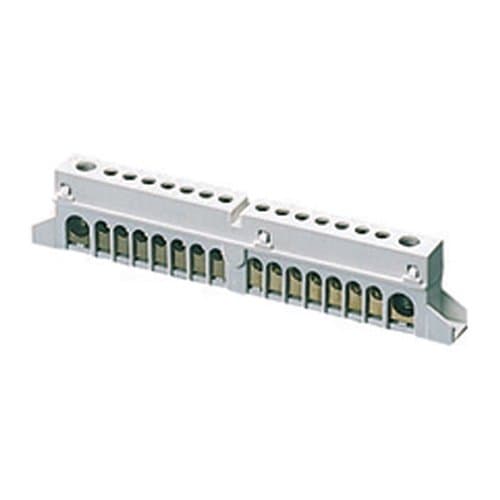 Bară de nul și împământare GEWISS, 18 module, pentru tablou electric