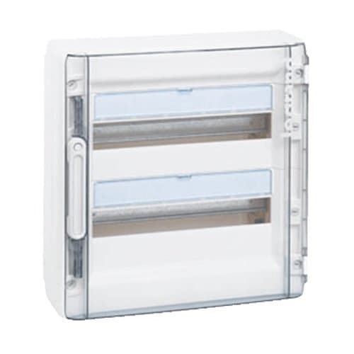 Ușă transparentă LEGRAND pentru cofret 2 rânduri