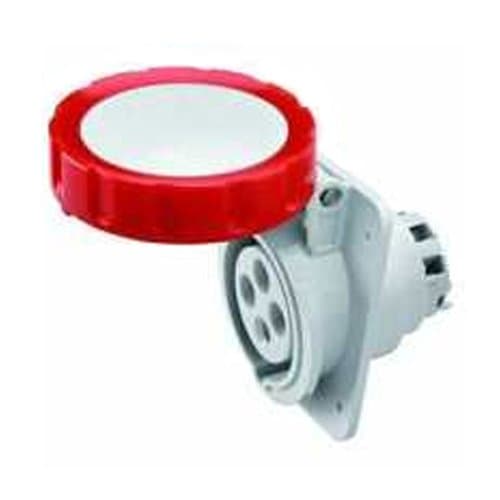 GW62232H Priză ind fixă 10G 3P+N+T 16A 400V 6h Roșu