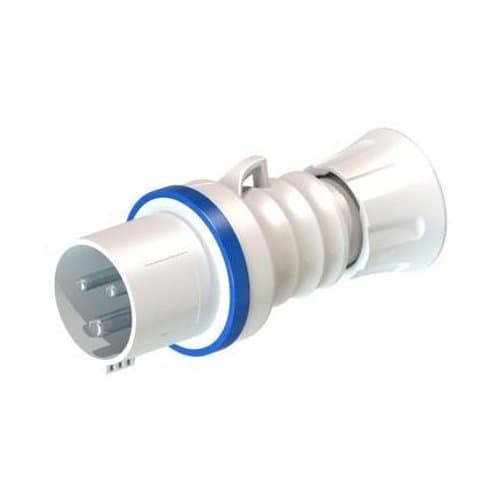 Fișă industrială GEWISS 2P+T 16A, 230V, albastră, IP44/IP54