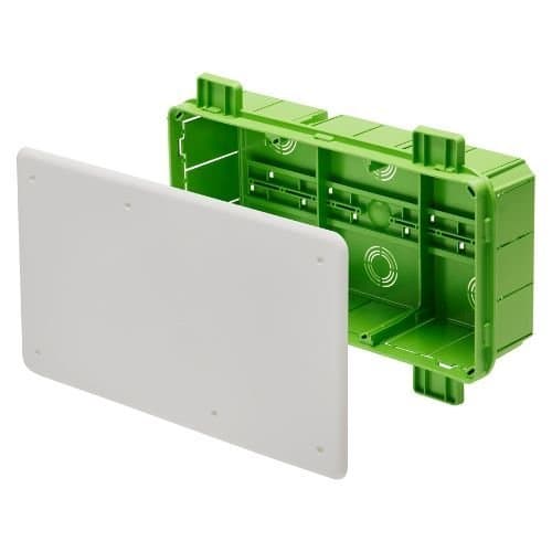 Doză de îngropat GEWISS pentru gips-carton, IP40, 294 x 152 x 75 mm