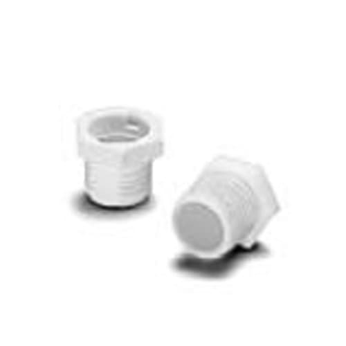 538089 Niplu, cap hexagonal, lungime 15mm, Alb