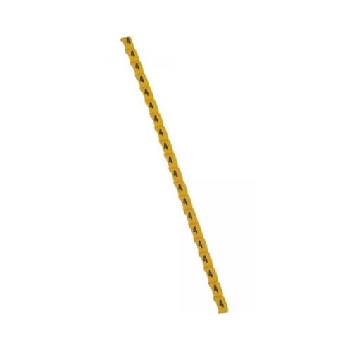 Reper galben LEGRAND pentru tablouri electrice, din gama Duplix