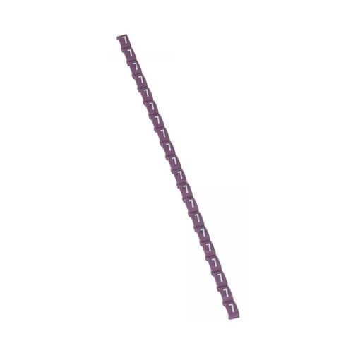 Accesoriu pentru tablou LEGRAND, Reper 7 violet, pentru organizarea circuitelor