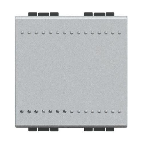 Întrerupător cap cruce LEGRAND Living Light, 16A, finisaj aluminiu