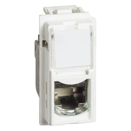 Priză RJ45 UTP cat 6 LEGRAND Living Now, alb