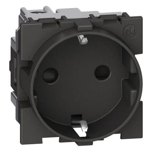 Priză LEGRAND Living Now 250V 16A, 2P+E, fără tastă