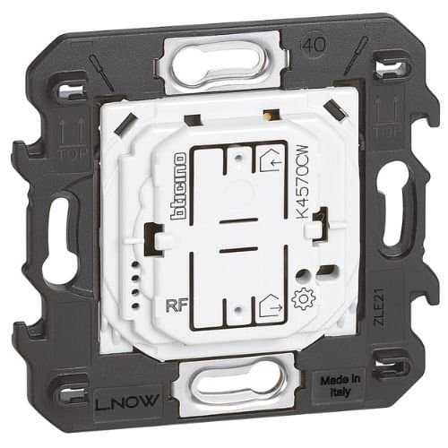 Buton comenzi Acasă/Plecat Legrand Living Now, modular, alb
