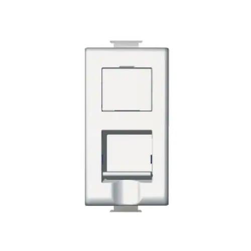 Priză RJ45 FTP cat 6 LEGRAND Matix, alb