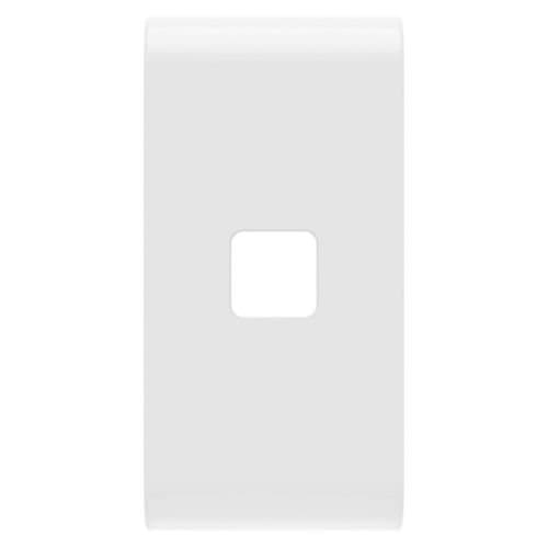 GW10551S Carcasă Buton axial pentru 1 lentilă 1 m CH/Alb
