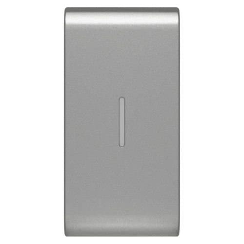 GW14555S Carcasă Buton axial 1 comandă 1 modul CH/Gri Titan