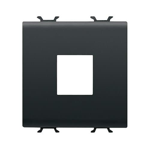 Carcasă conector GEWISS RJ45/HDMI/USB, negru satin, 2 m