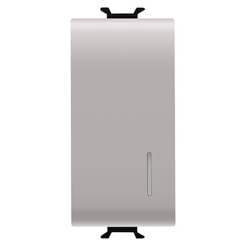 Buton cu revenire electronic GEWISS, 1M, Bej Satin
