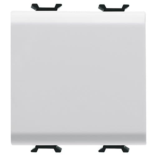GW15198 Modul Orb (obturator) 2 module CH/Alb Satin