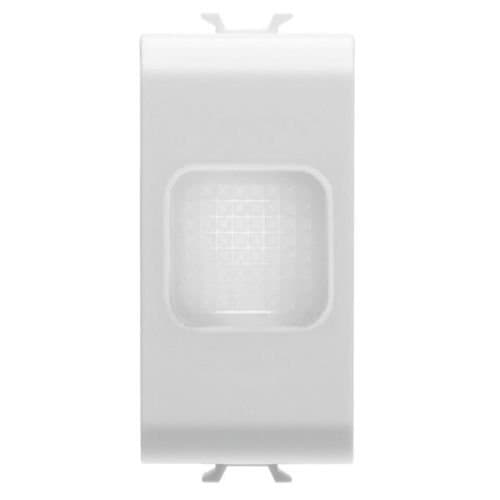 Lampă de siguranță LED GEWISS, alb satin, 1 modul
