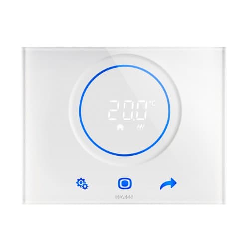Termostat KNX/Easy GEWISS, alb, pentru control precis al temperaturii