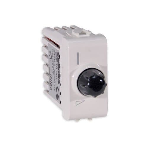 Variator rotativ LED GEWISS Chorus, alb, pentru controlul confortabil al luminii