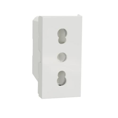 Priză standard IT Schneider Electric New Unica, 16A, alb