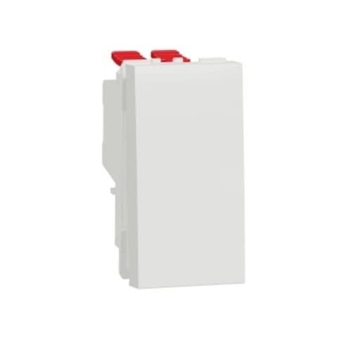 Întrerupător cap cruce Schneider Electric New Unica, alb, 10AX, 1 modul