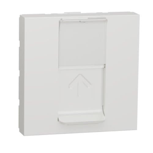 Priză RJ45 FTP Cat 6a Schneider Electric, alb, 1 modul
