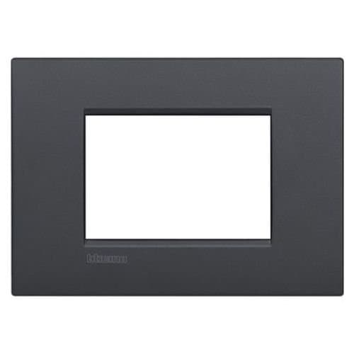 Rama modulară LEGRAND Living Light Air, 3 module, antracit