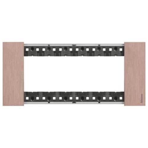 Rama modulară LEGRAND Living Now, 6 module, cupru