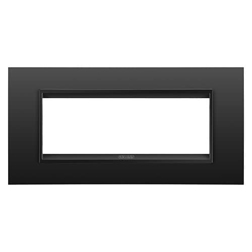 Ramă modulară GEWISS Chorus, 6 module, negru satin