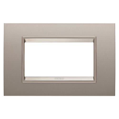 Ramă modulară GEWISS Chorus, 4 module, bronz periat