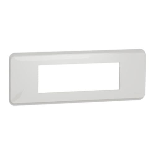 Ramă modulară Schneider Electric New Unica, 6 module, albă
