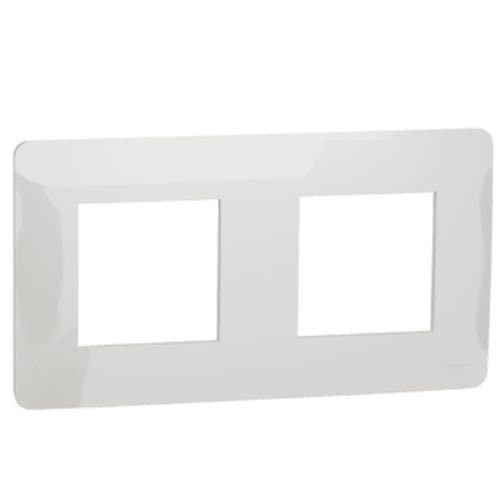 Ramă Schneider Electric New Unica 2+2 module, alb