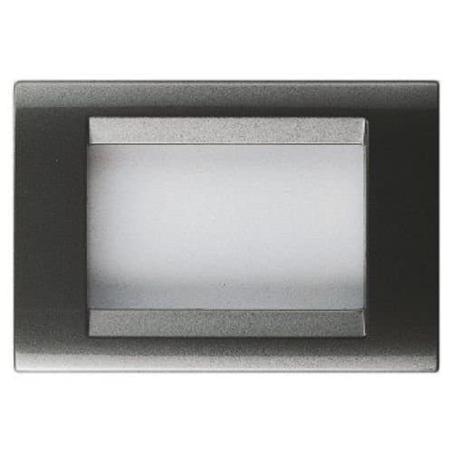 Rama GEWISS Playbus pentru 2 module, ardezie