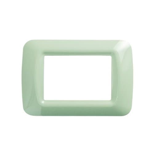 Ramă modulară GEWISS Top System, 3 module, Verde-Venetian