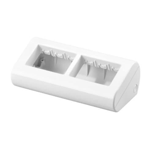 Carcasă aparentă pupitru 6 module GEWISS, alb