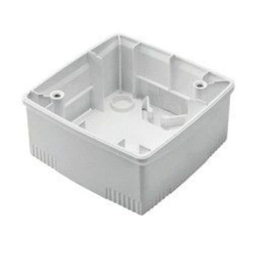 Carcasă aparentă GEWISS One Int, 2 module, neagră