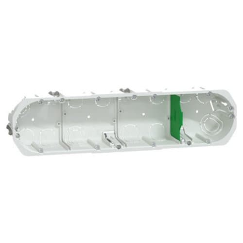 Doză aparat Schneider Electric New Unica, 4 posturi, rotundă 67x50