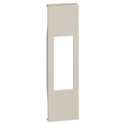 Capac tasta pentru priza IT LEGRAND Living Now, 1 modul, Nisip