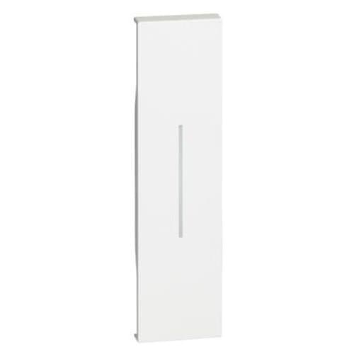 Capac tasta iluminabilă LEGRAND Living Now, alb, 1 modul