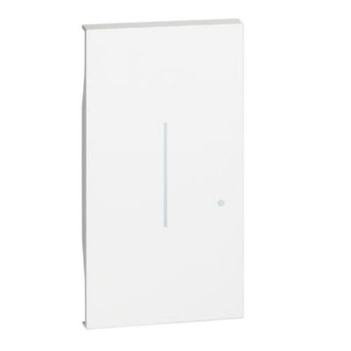 Capac tasta iluminabil Legrand Living Now, alb, pentru K4003CW