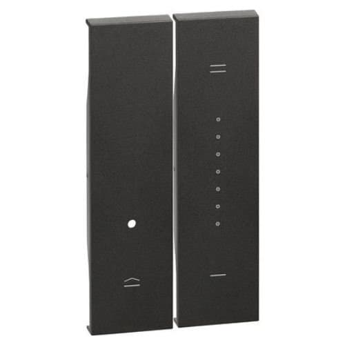 Capac tasta pentru variator LEGRAND Living Now, negru