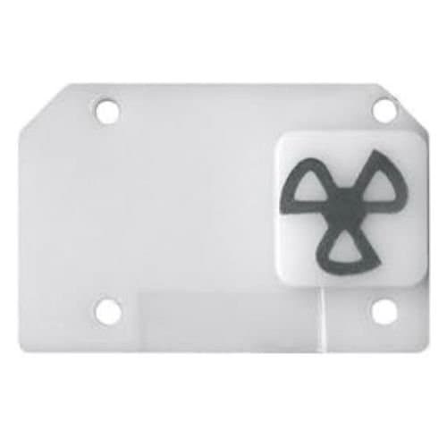 Simbol semnalizare ventilator GEWISS, alb, pentru instalații modulare
