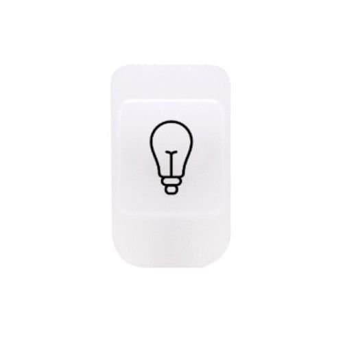 Simbol iluminabil GEWISS pentru lumina KNX, pentru control clar