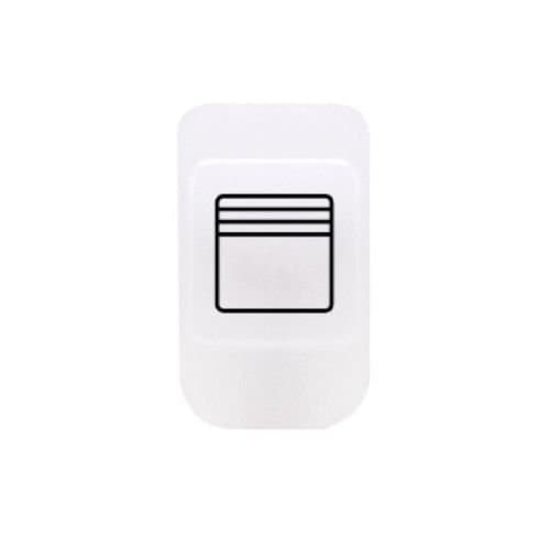Simbol iluminabil pentru jaluzele KNX GEWISS, pentru control intuitiv