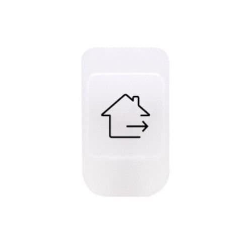 Simbol iluminabil GEWISS pentru ieșire KNX, din gama Chorus Smart Home
